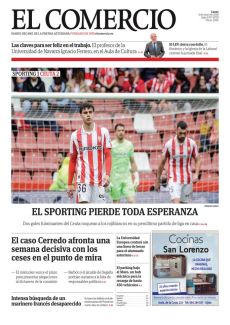 EL SPORTING PIERDE TODA ESPERANZA