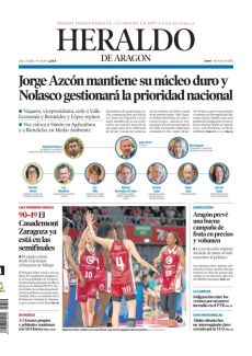 JORGE AZCÓN MANTIENE SU NÚCLEO DURO Y NOLASCO GESTIONARÁ LA PRIORIDAD NACIONAL