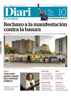 RECHAZO A LA MANIFESTACIÓN CONTRA LA BASURA