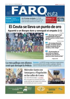 EL CEUTA SE LLEVA UN PUNTO DE ORO