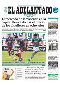 LA SEGOVIANA CAE ANTE EL CORUXO (3-1) Y SE QUEDA SIN PLAY OFF.