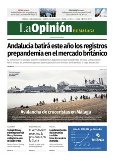 AVALANCHA DE CRUCERISTAS EN MÁLAGA